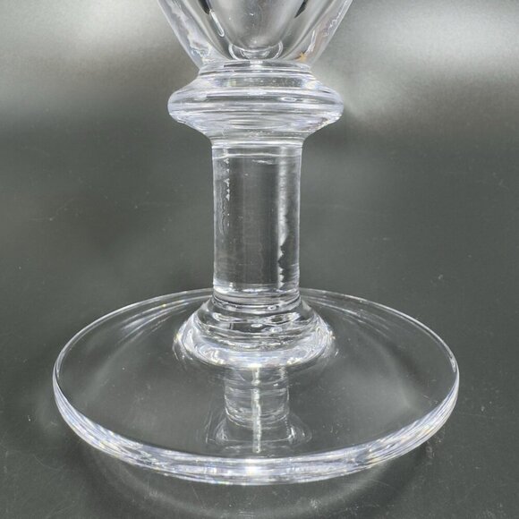 Simon Pearce Cavendish Clear Hand Blown Heavy Glasses Cups Goblets Stemware Set2 - Picture 13 of 16